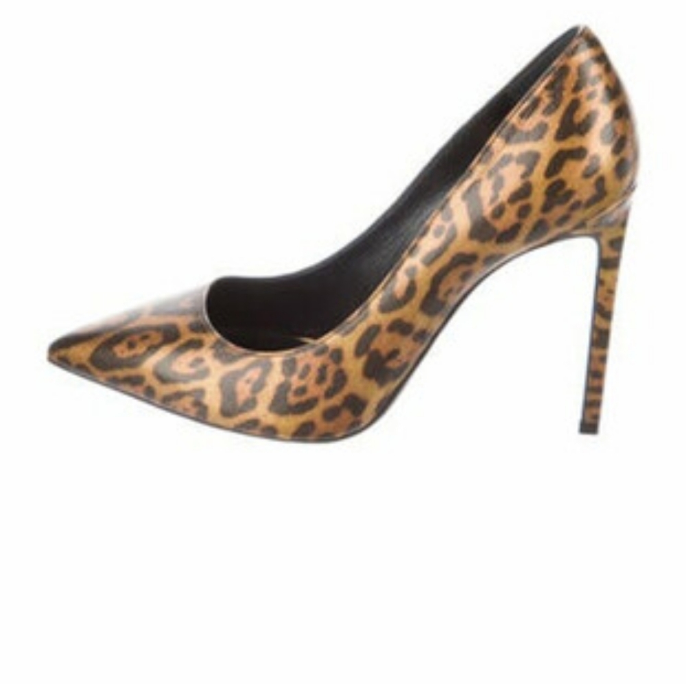 Saint laurent leopard print Pump